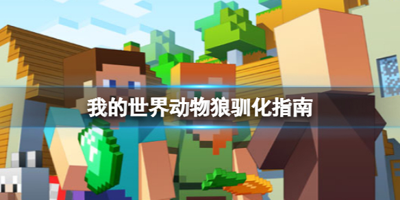 《我的世界》怎麼馴化狼？動物狼馴化指南