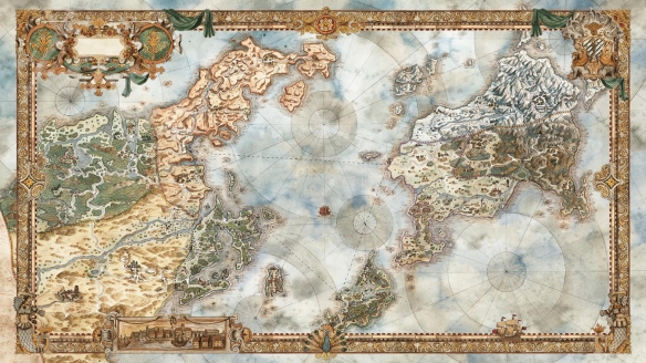 八方旅人2完整地圖分享-八方旅人2地圖多大