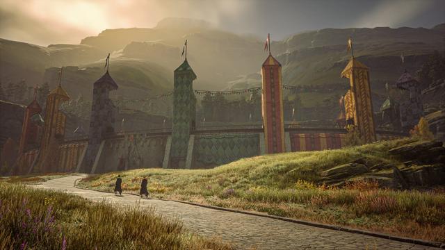 《霍格沃茨之遺》遊戲內場景截圖 畫面精緻細節驚人