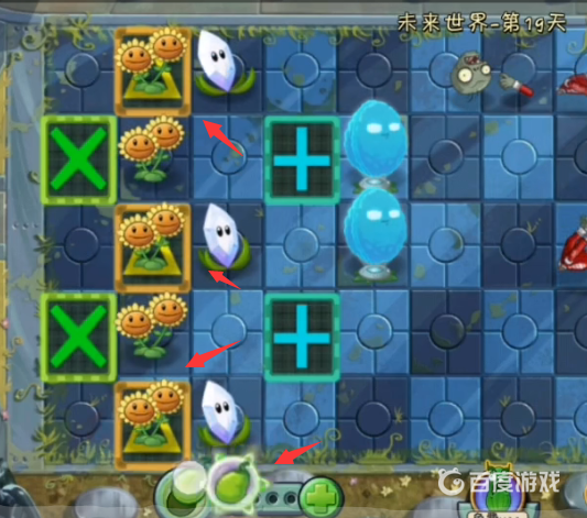 植物大戰僵屍未來世界第19天困難怎麼打？