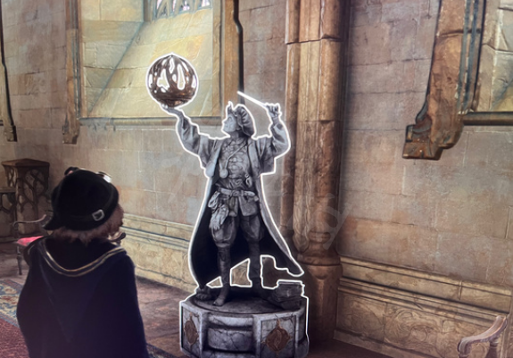 霍格沃茨之遺人型雕像怎麼互動-人型雕像互動方法