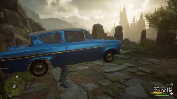 《霍格沃茨之遺》MOD將飛行掃帚換成哈利波特中的飛車