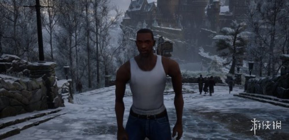 《霍格沃茨之遺》惡搞MOD將主角換為《GTA》男主CJ