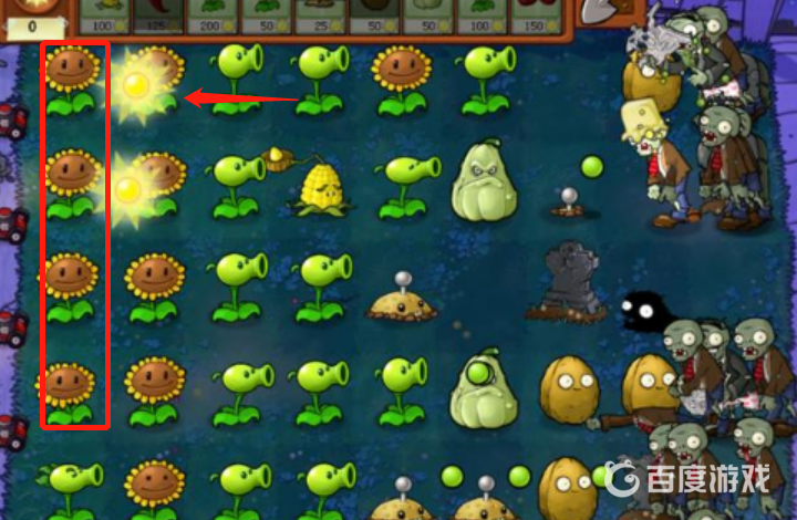 植物大戰僵屍晚上可以用向日葵嗎？