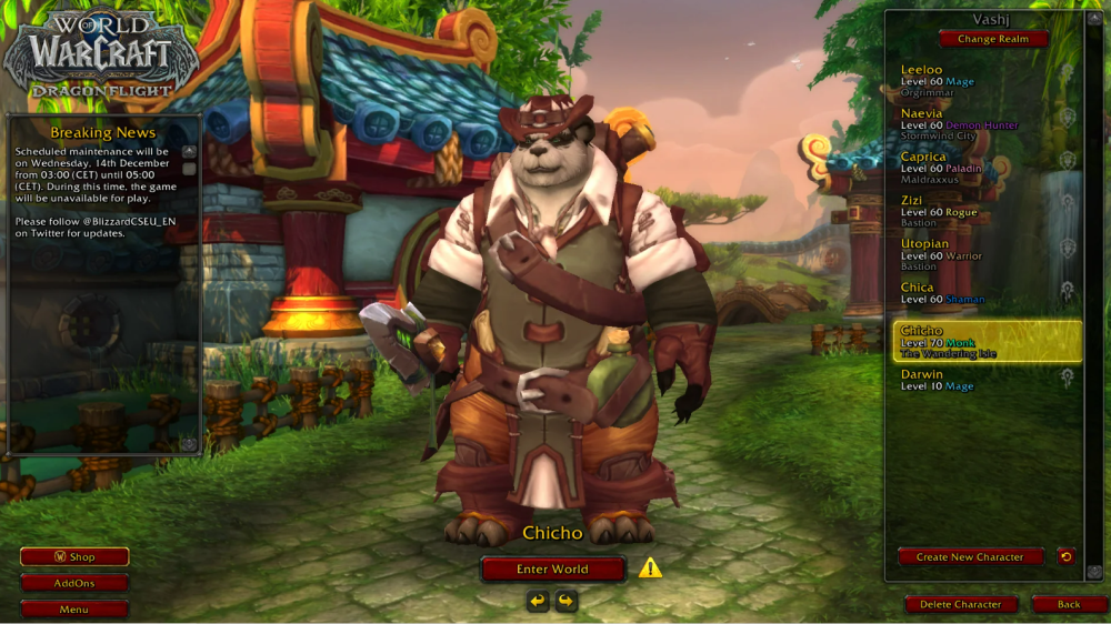 《魔獸世界》正式服玩家在飛艇上升到滿級，用時200天