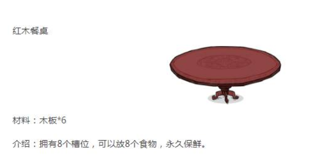 饑荒聯機版紅木餐桌在哪解鎖？