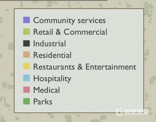 僵屍毀滅工程地圖顏色代表什麼？