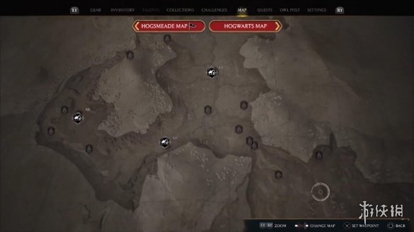 《霍格沃茨之遺》偷跑片段流出：遊戲內地圖全貌展示