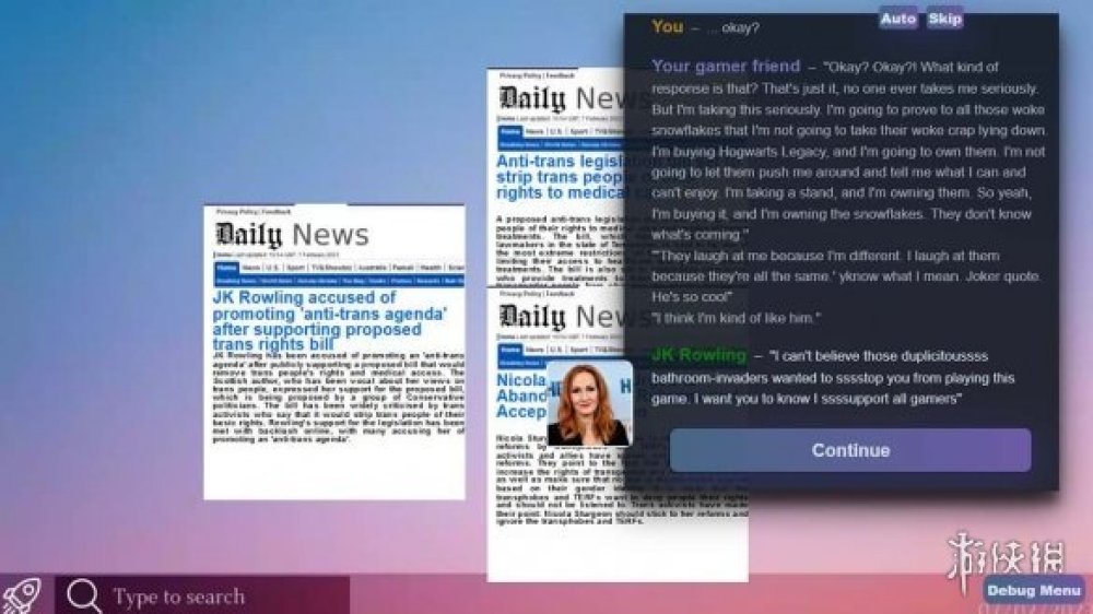 抵制人士製作游戲諷刺玩家買《霍格沃茨之遺》行為可恥