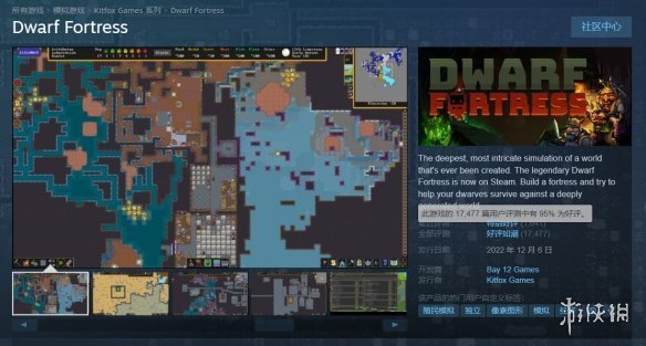 《矮人要塞》1月份收入超700萬美元！作者有錢治病了