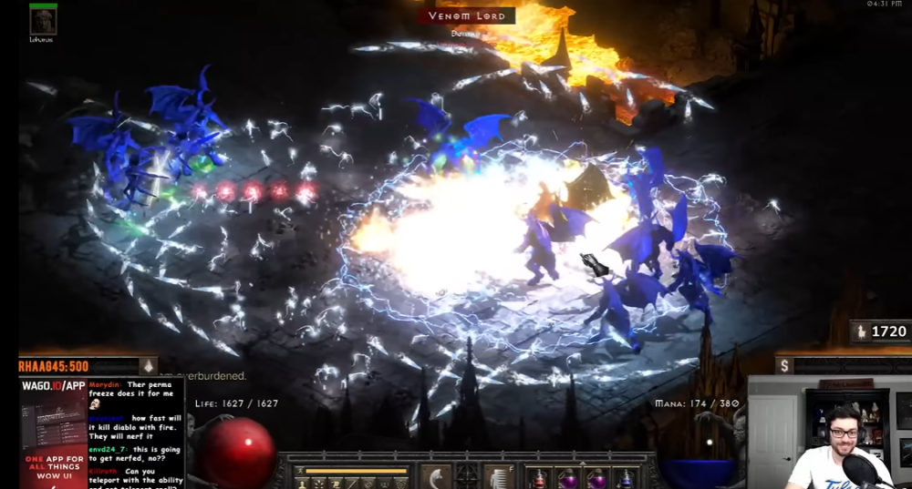 暗黑2重製刺客登頂S3，陷阱減抗加持線上模式已實裝