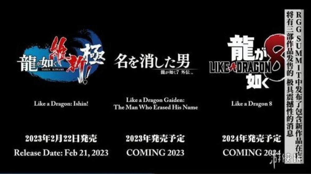 《如龍》紀錄片第三彈 探訪遊戲開發「不斷前進之龍」