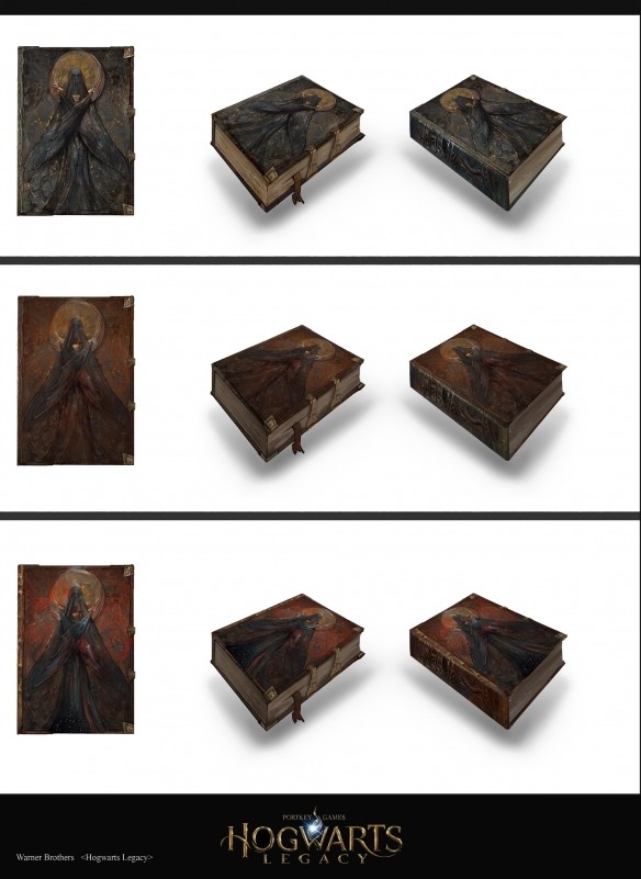 豪華版皮膚作者 國人畫師《霍格沃茨之遺》概念畫展示