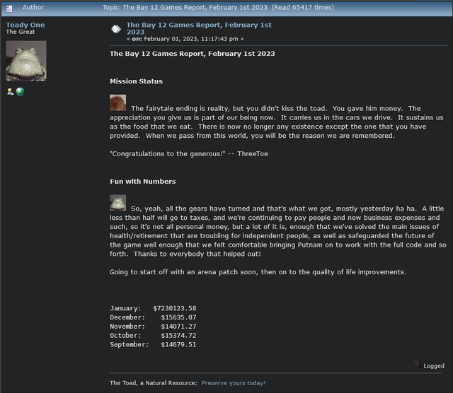 好評如潮《矮人要塞》一月收入高達723萬美元