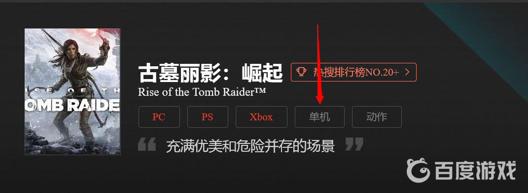 古墓麗影崛起是單機遊戲嗎？