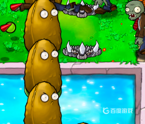 跳跳僵屍能不能跳過高堅果？