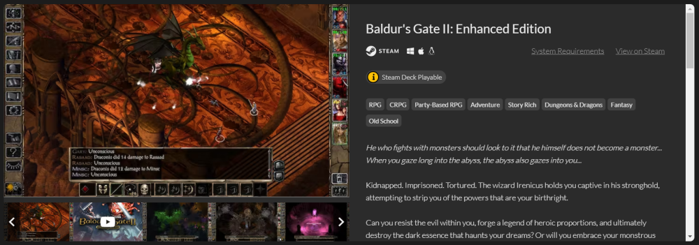 Fanatical推出超值促銷包，《博德之門》在內的25款遊戲賣25美元