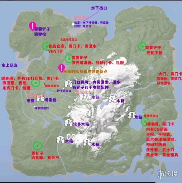 森林之子怎麼看地圖-森林之子地圖大小及查看方法