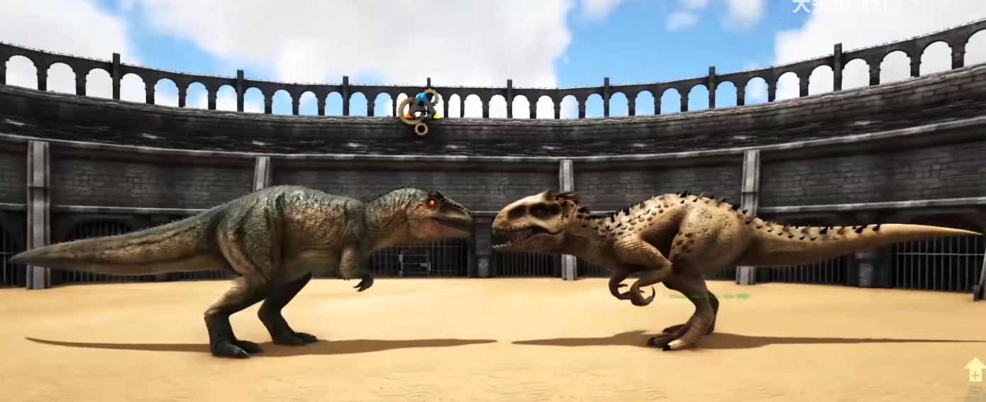 方舟暴虐霸王龍和南方巨獸龍誰厲害？