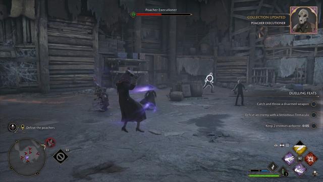 《霍格沃茨之遺》11分鐘演示 展示潛行和魔法戰斗