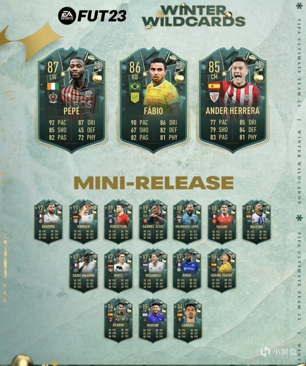 FUT23每日簡訊6：傳奇摸獎上線，但是英雄索嗨免費送