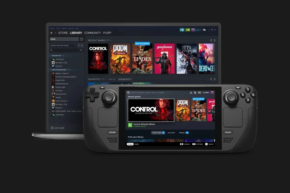 下遊戲更方便！Steam Deck或將允許和PC本地互傳遊戲