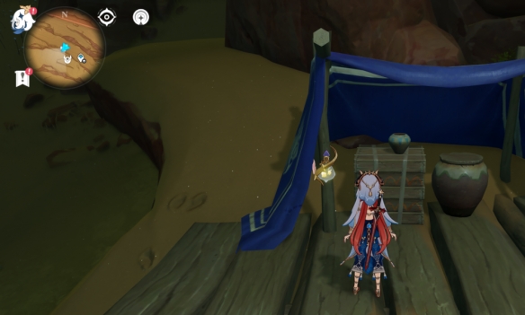 原神千壑沙地狗糧聖遺物在哪-千壑沙地狗糧聖遺物位置分享