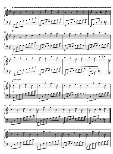 零月蝕的假面月守歌曲譜是什麼-月守歌曲譜分享