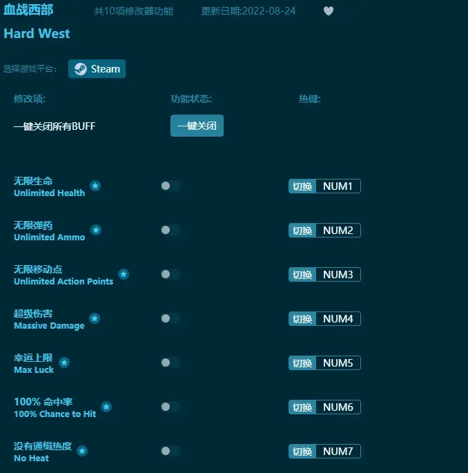 血戰西部修改器使用方法-使用攻略正式版