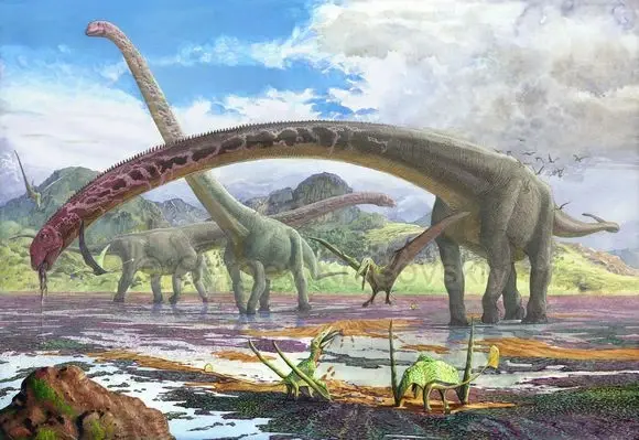 方舟自創生物馬門溪龍（Mamenchisaurus）
