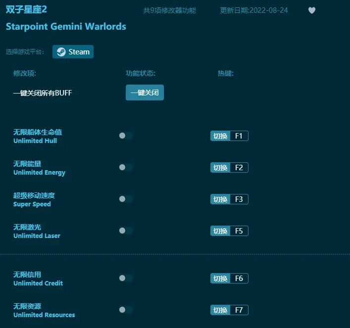 雙子星座2修改器下載安裝-修改器安裝包免費版