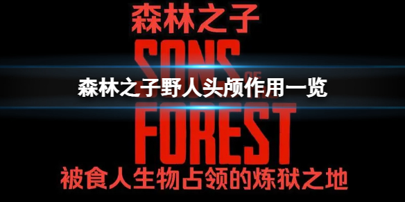 森林之子raw頭顱有什麼用-野人頭顱作用一覽