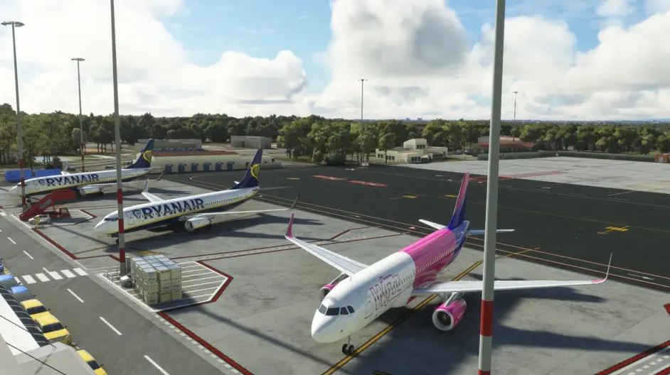 Barelli 為 MSFS 釋出羅馬錢皮諾機場