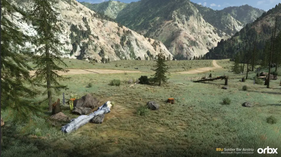 Orbx 為 MSFS 釋出 Soldier Bar 簡易機場