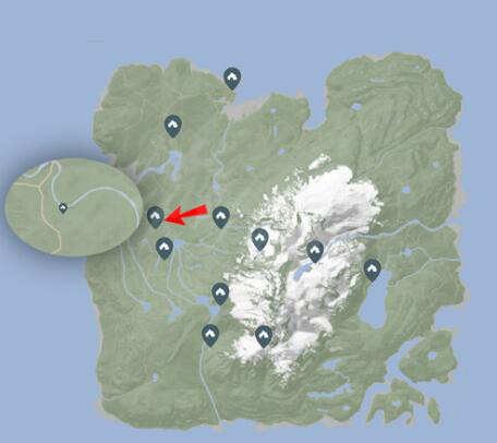 森林之子吉他獲取位置 -吉他在哪兒