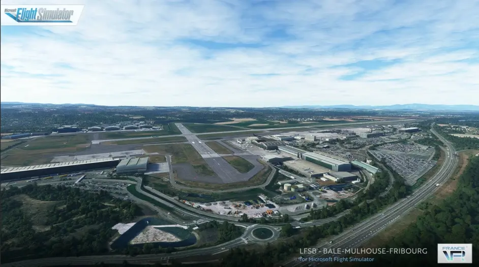 法國 VFR 為 MSFS 發布巴塞爾米盧斯機場