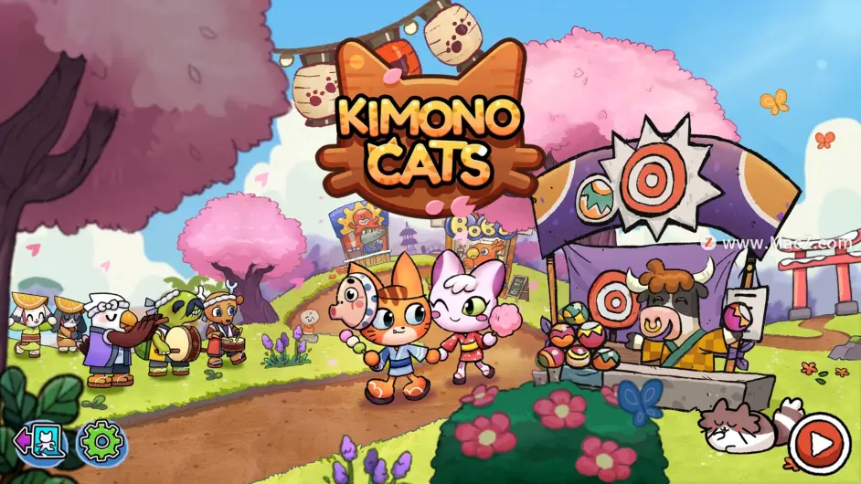 Kimono Cats for mac(休閒通關遊戲)