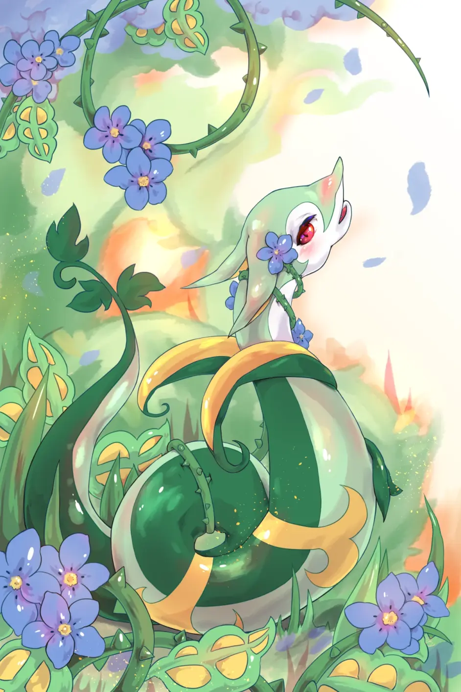 寶可夢同人分析——君主蛇（Serperior）