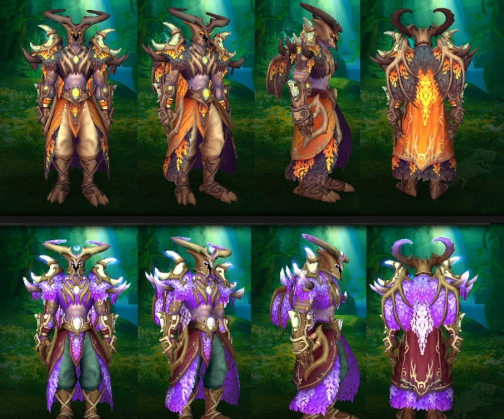 《魔獸世界》10.1版本各職業套裝和專屬武器外觀預覽