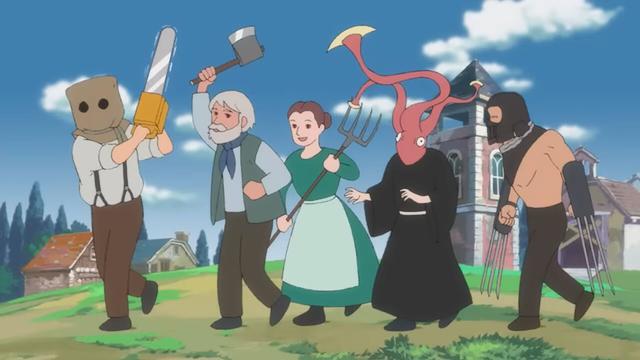 發售在即《生化危機4：重製版》推出吉卜力工作室風格的動畫短片