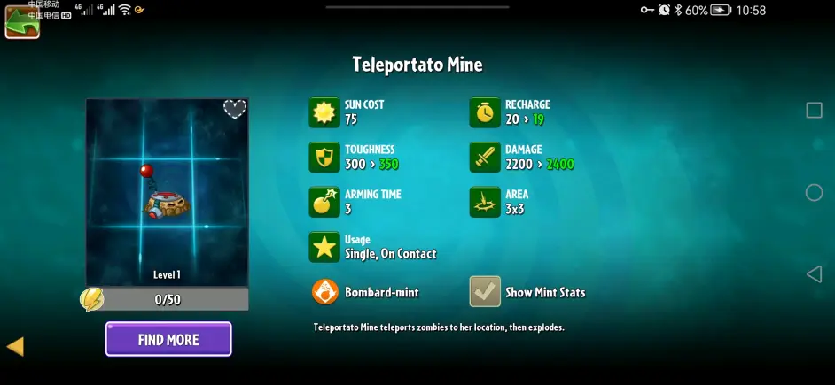 PVZ2國際版爆炸家族成員傳送土豆雷介紹