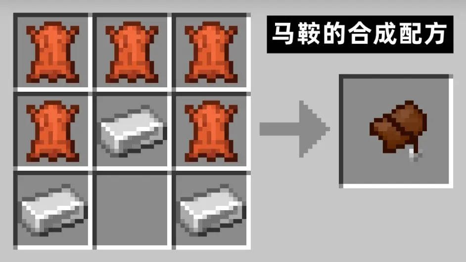 我的世界：10年前的“馬鞍”為什麼會被移除？聊聊馬的11個祕密！