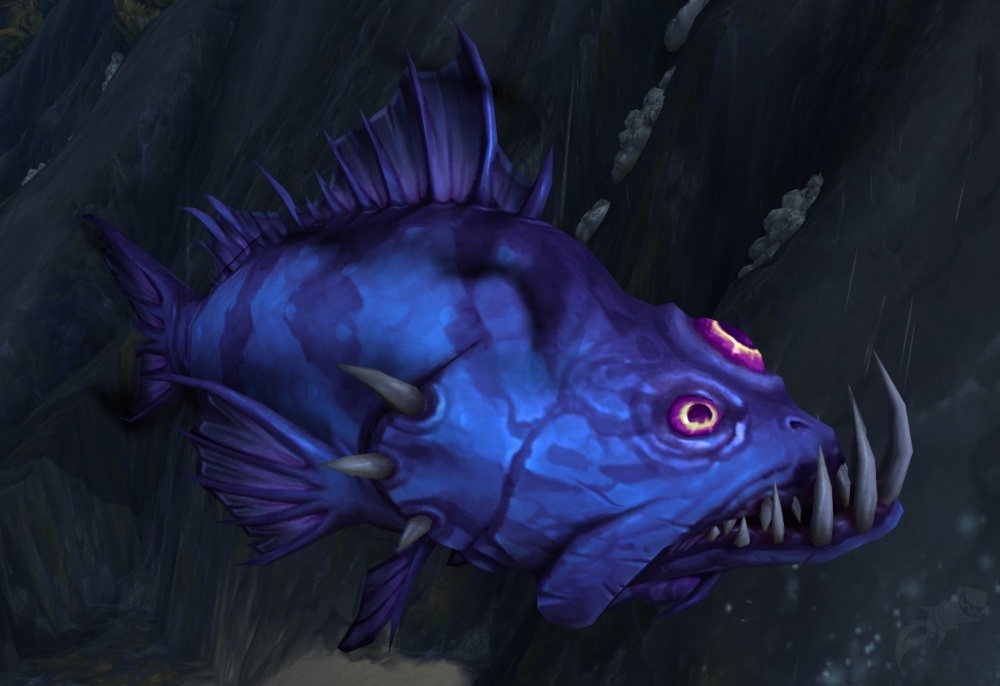 上古之神不散，《魔獸世界》10.1發現疑似恩佐斯的怪魚