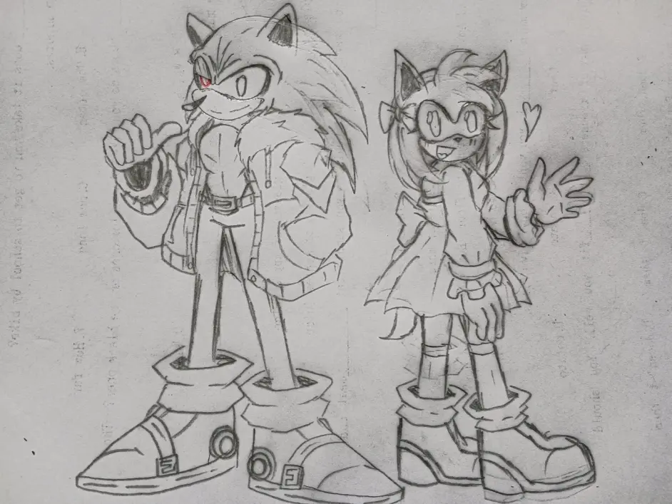 【非兩個非Sonic.exe介紹】（OC）
Sonic·Glory和amy·Lawrence