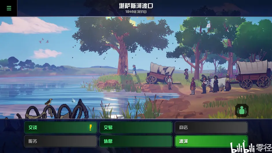 遊戲推薦|絕對好玩較休閒類遊戲《The Oregon Trail》（俄勒岡之旅）