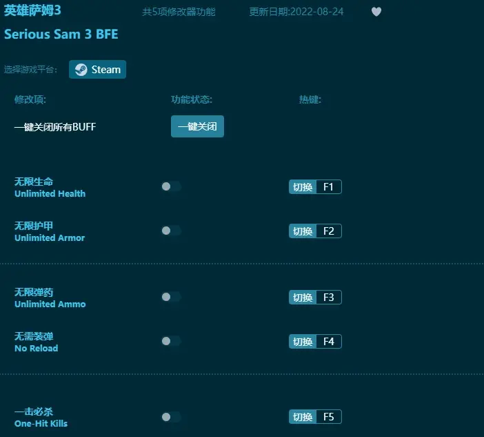 英雄薩姆3修改器下載-修改器大全-單機遊戲修改器