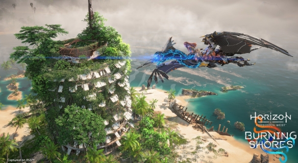 地平線2西部禁域DLC燃燒海域新情報-燃燒海岸即將登入PS5