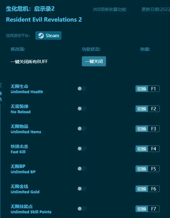 生化危機：啟示錄2修改器下載-修改器大全-單機遊戲修改器