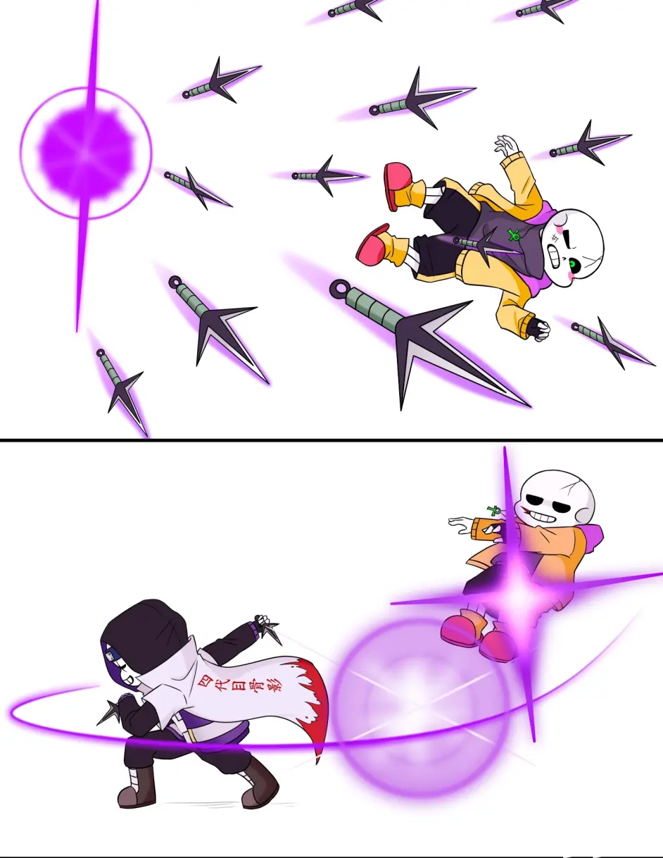 地下世界の的紫色閃光！Epic Sans(Purple Flash)設定資料