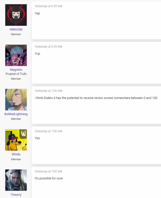 大多玩家稱《暗黑4》M站會超90分 相比暗黑3更棒